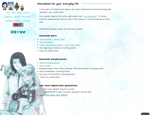 info screenshot