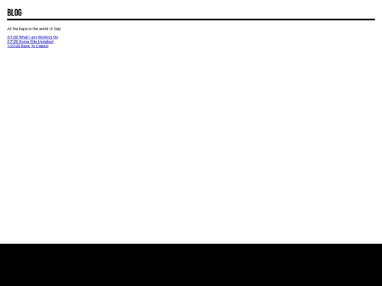 blog screenshot
