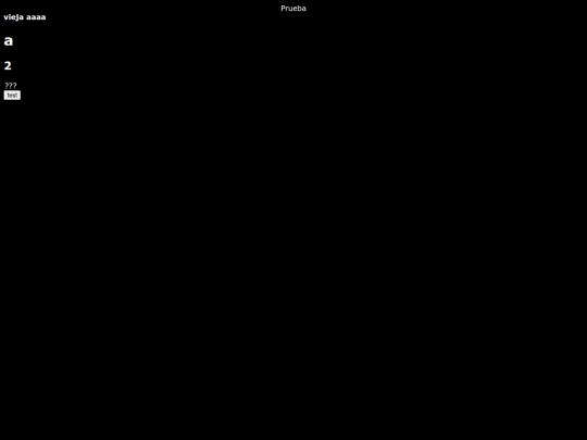 test screenshot