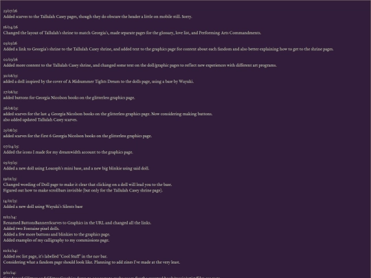 updates screenshot