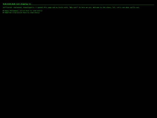 blog screenshot