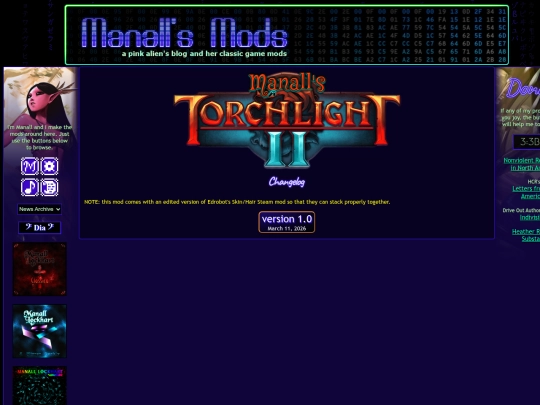 mods/torchlight2/changelog screenshot