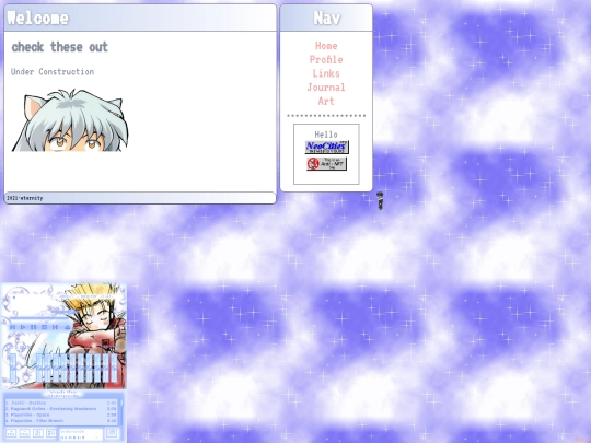 links screenshot