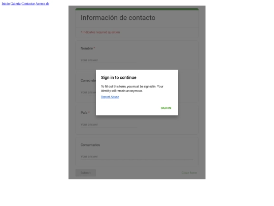 contact screenshot