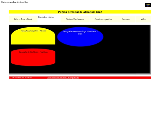 Tipografias screenshot