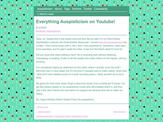blog/posts/2025-06-12-everything-auspisticism-on-youtube screenshot