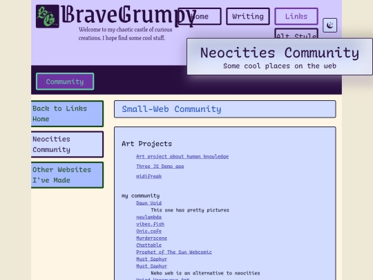links/my-community screenshot