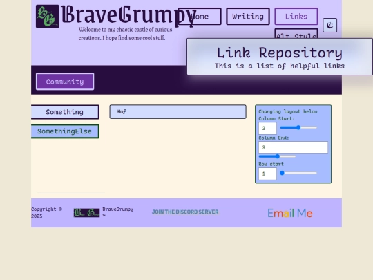 links/two screenshot