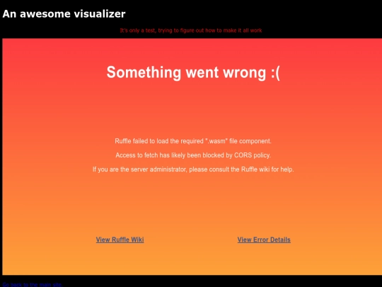 Visualizer screenshot
