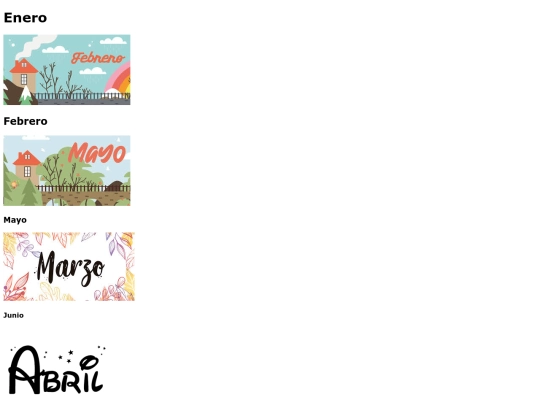 MESES/meses screenshot