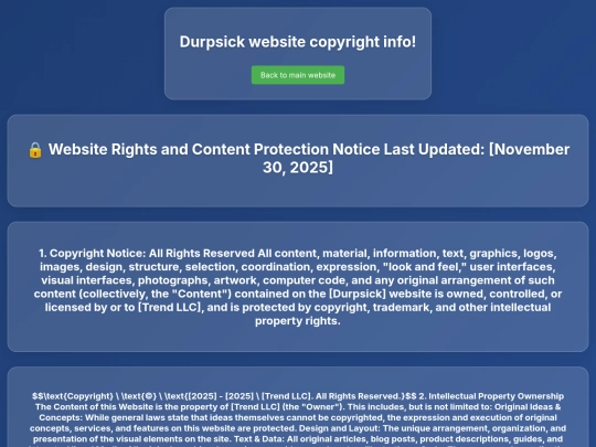 Copyright screenshot