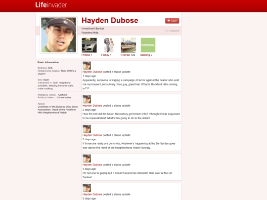 lifeinvader/profile/haydendubose screenshot