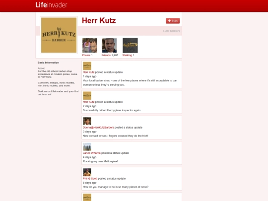 lifeinvader/profile/herrkutz screenshot