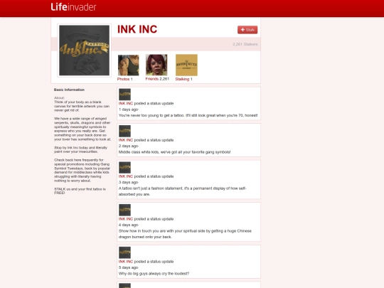 lifeinvader/profile/inkinc screenshot