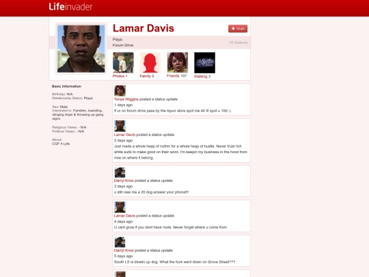 lifeinvader/profile/lamardavis screenshot