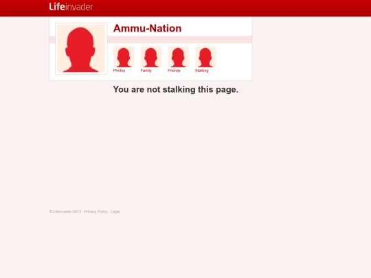 lifeinvader/profile/notstalking screenshot