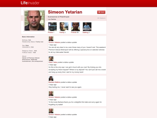 lifeinvader/profile/simeonyetarian screenshot