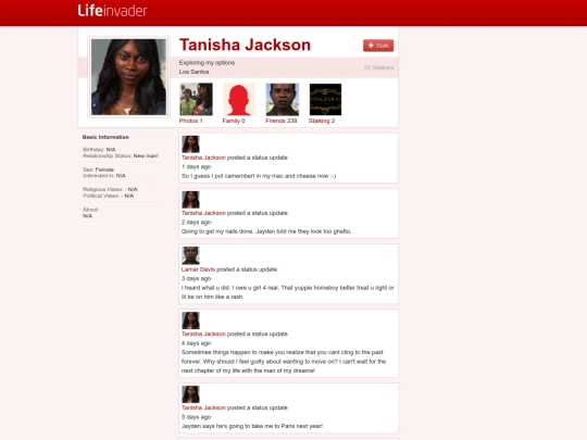 lifeinvader/profile/tanishajackson screenshot