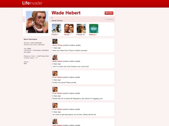 lifeinvader/profile/wadehebert screenshot