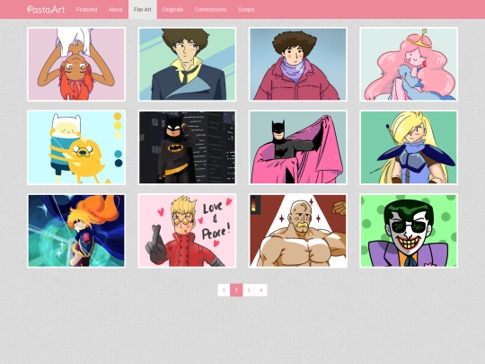 fanart_page2 screenshot