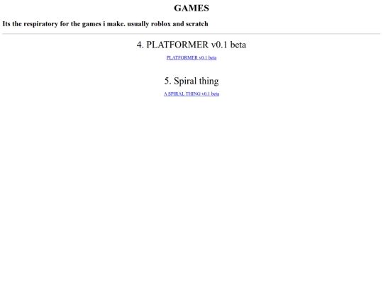 games screenshot