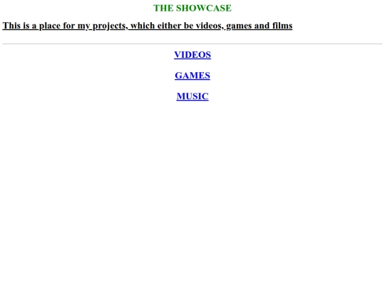 the showcase screenshot