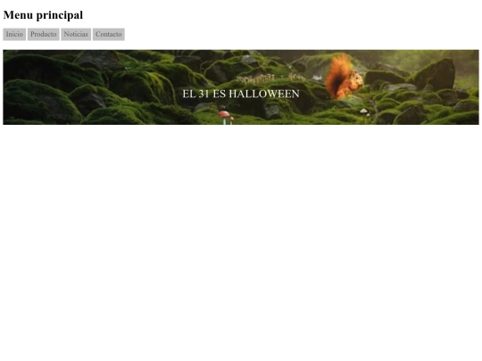 menu/noticia screenshot