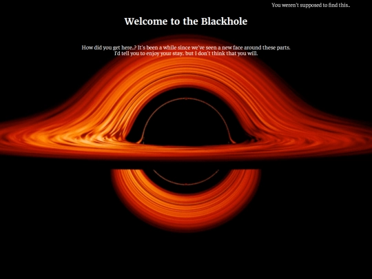 blackhole/home screenshot