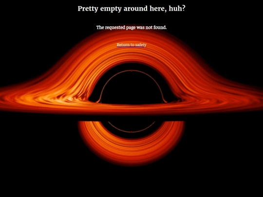 blackhole/not_found screenshot