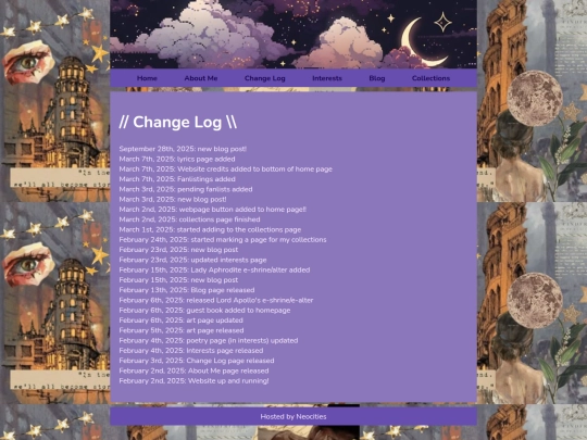changelog screenshot