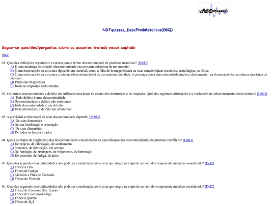 NDT_QUIZZES/NDTquizzes_DescProdMetalicos(08Q) screenshot