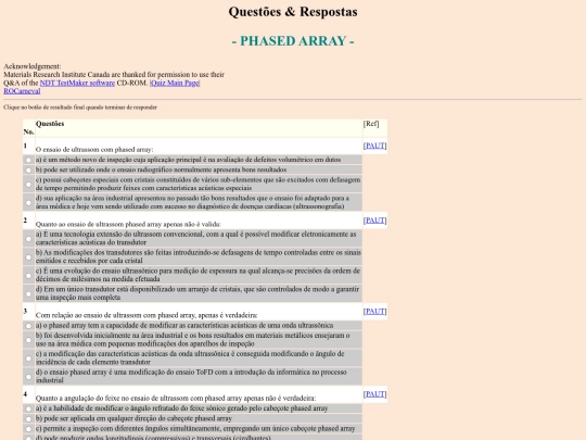 NDT_QUIZZES/PAUT(22Q screenshot