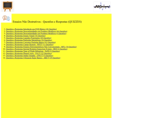 NDT_QUIZZES screenshot