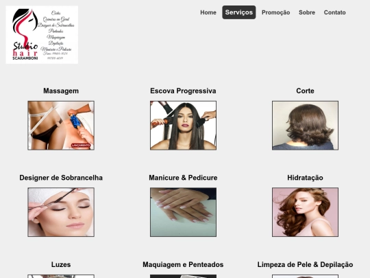 servicos screenshot