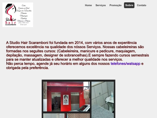 sobre screenshot