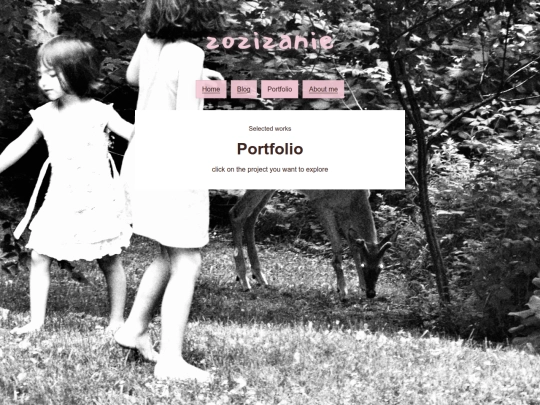 portfolio screenshot