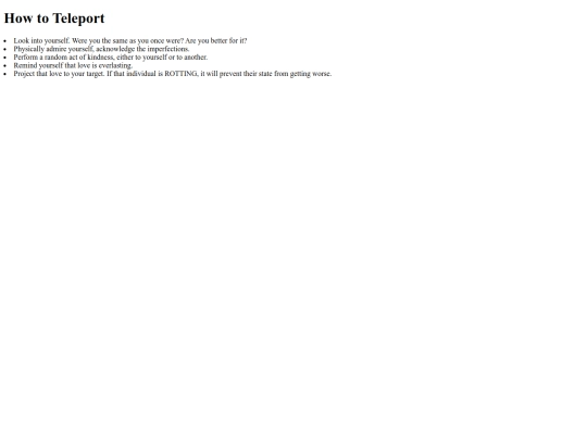 teleport screenshot