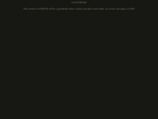 guestbook screenshot