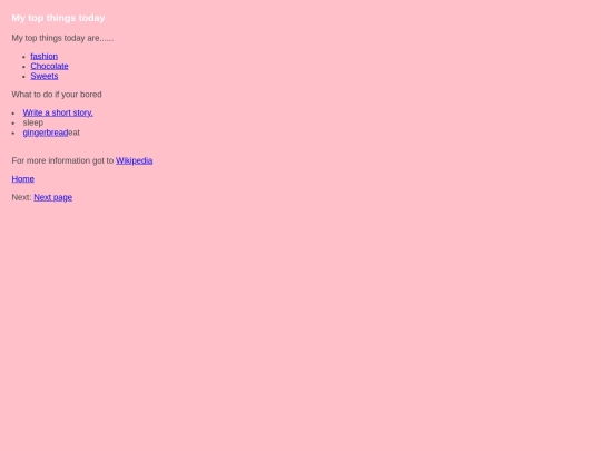 mylists screenshot