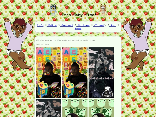 agere/edits screenshot