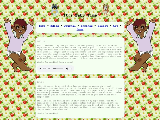 agere/journal screenshot