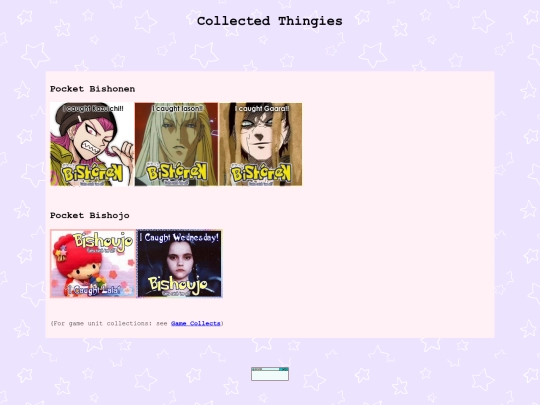collections screenshot
