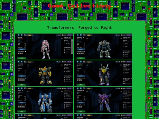 gamecollect screenshot