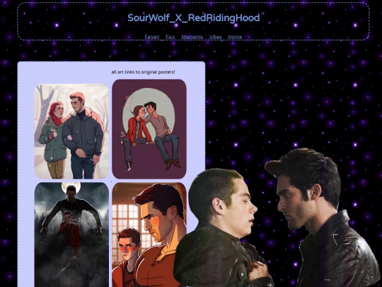 shrine/sterek/fanart screenshot
