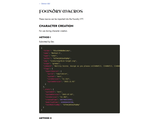 foundry_macros screenshot
