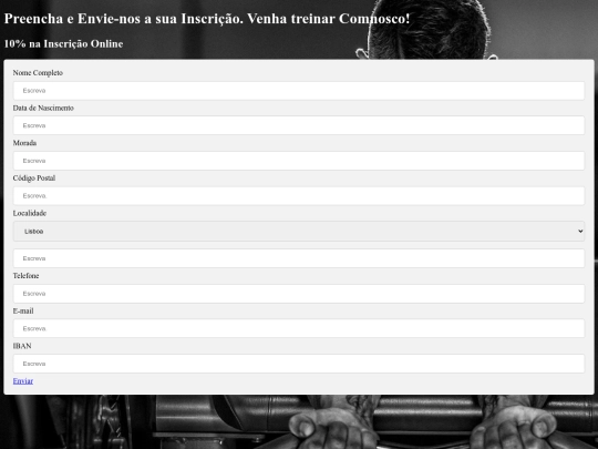Iscricao screenshot