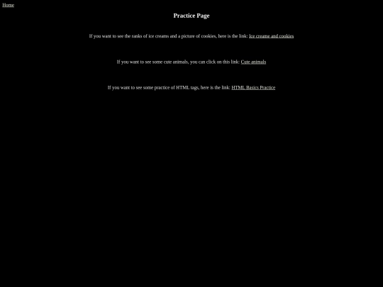 practice_page screenshot