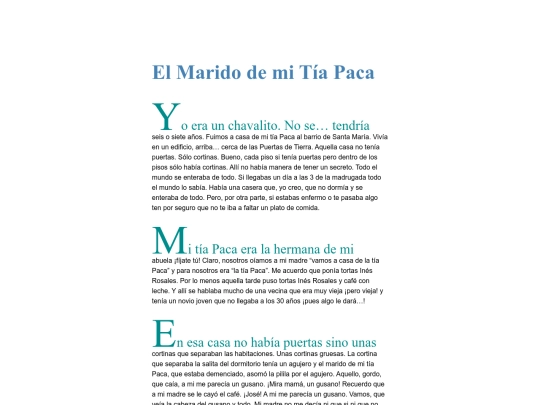 cuentos/miTiaPaca screenshot