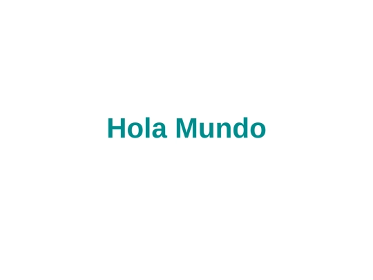 holamundo1 screenshot