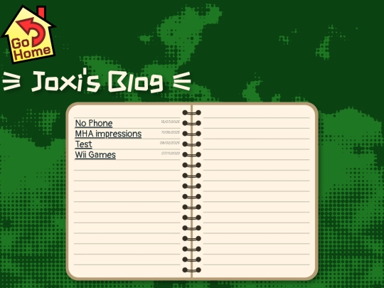 blog screenshot